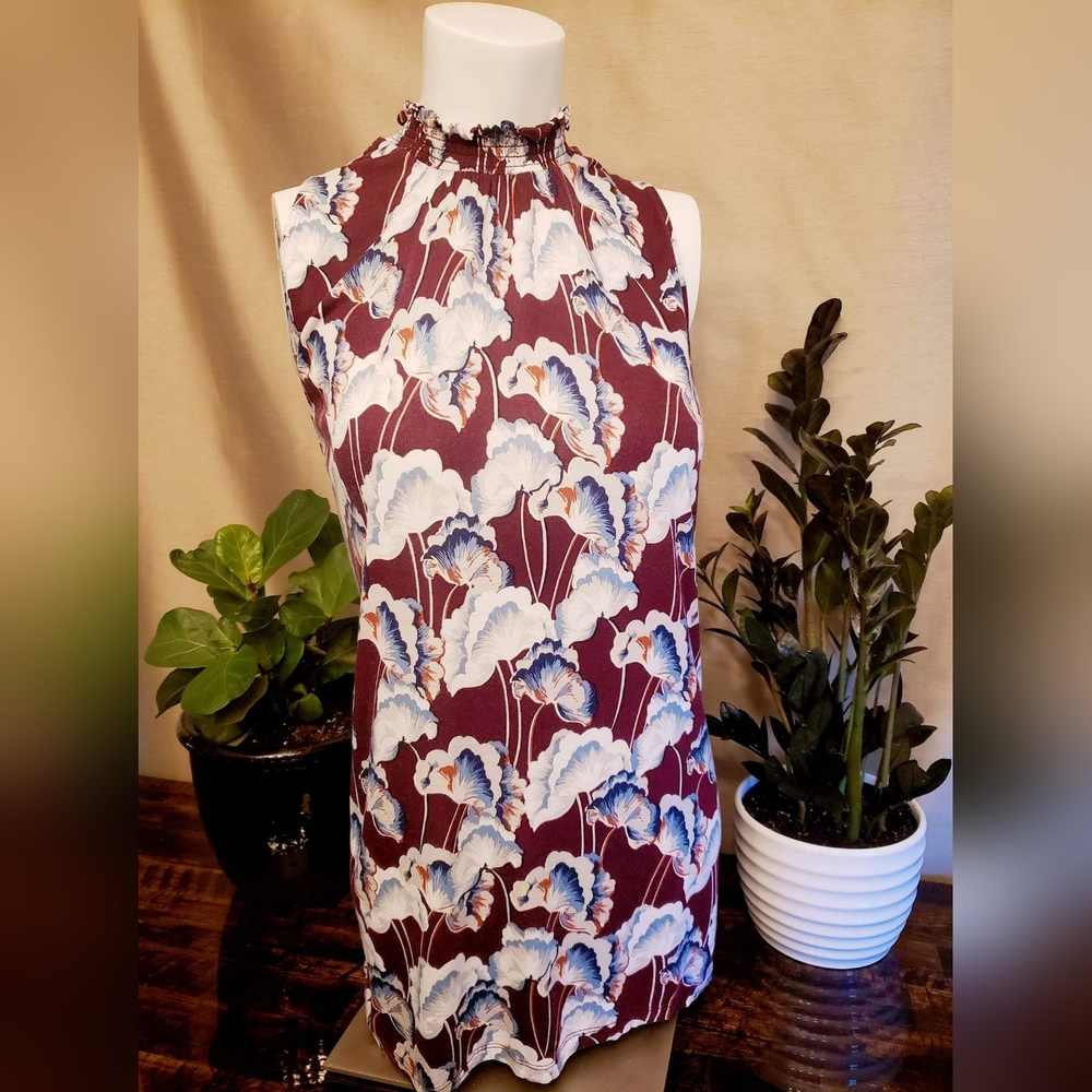 Mock neck top